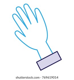hand human isolated icon