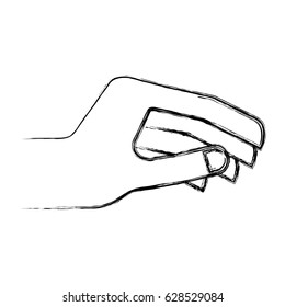 hand human language icon