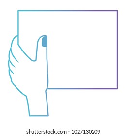 hand human with leave
