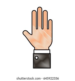 hand human open icon