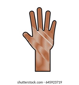 hand human open icon