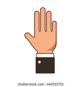 hand human open icon