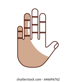hand human open icon