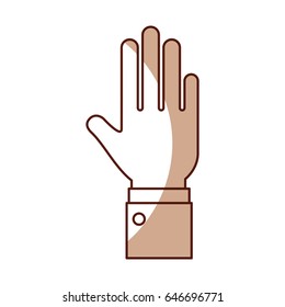 hand human open icon
