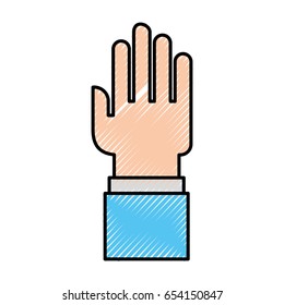 hand human open icon