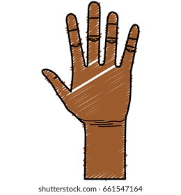 hand human open icon