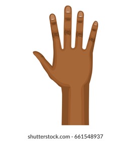 hand human open icon