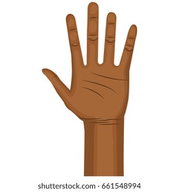 hand human open icon