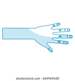 hand human open icon