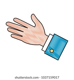 hand human palm icon