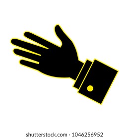 hand human palm icon