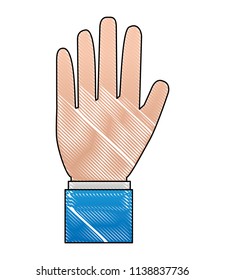 hand human stop icon