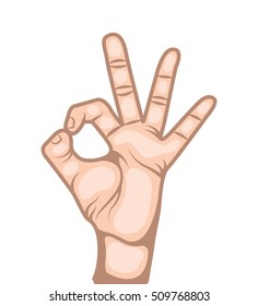 hand human symbol isolated icon vector illustration design