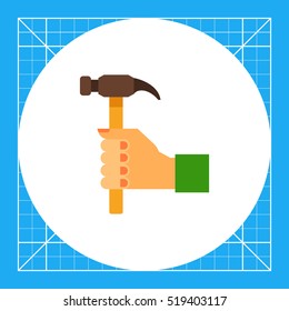 Hand with Hummer Icon