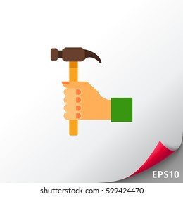 Hand with Hummer Icon