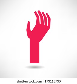Hand icon