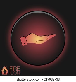 Hand icon
