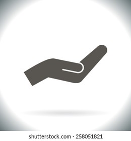 Hand icon