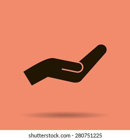 Hand icon