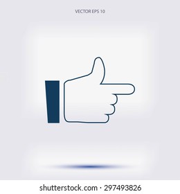  hand. icon 