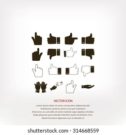 Hand icon