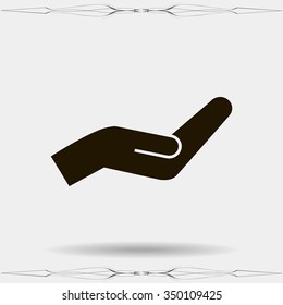 Hand icon