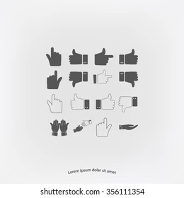 Hand icon
