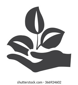 Hand icon. 