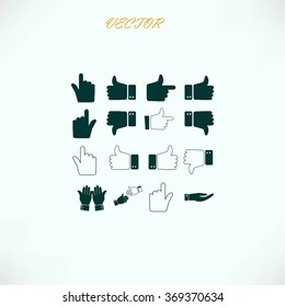 Hand icon