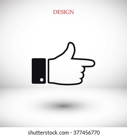  hand. icon 