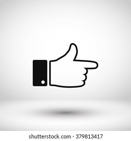  hand. icon 