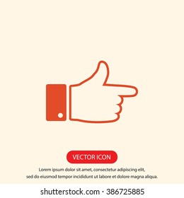  hand. icon 