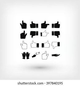 Hand icon