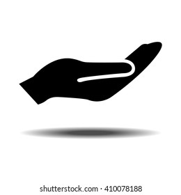 Hand Icon Stock Vector (Royalty Free) 410078188 | Shutterstock