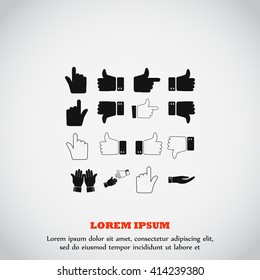 Hand icon