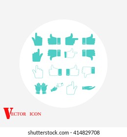 Hand icon