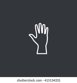 Hand icon