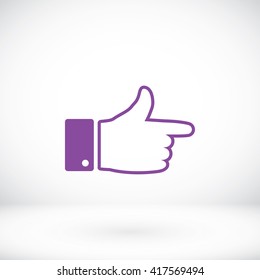  hand. icon 