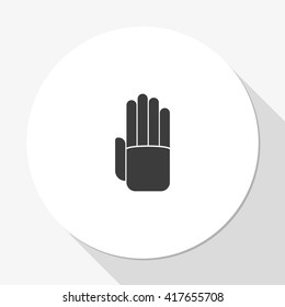 Hand icon.