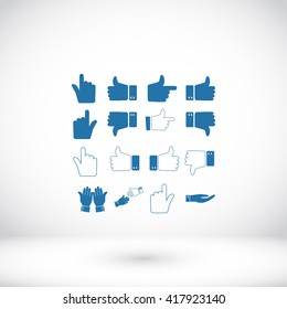 Hand icon