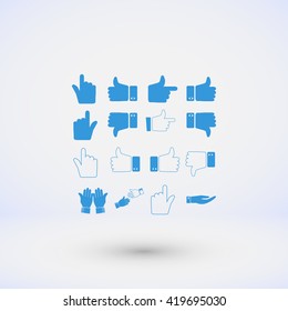 Hand icon