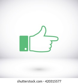  hand. icon 