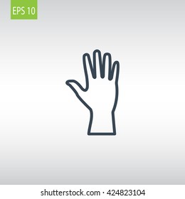 Hand icon