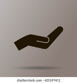 Hand icon