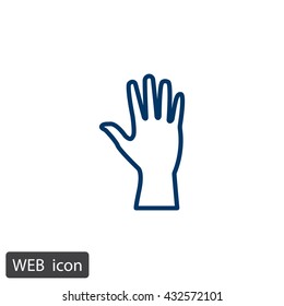 Hand icon
