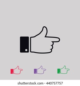  hand. icon 