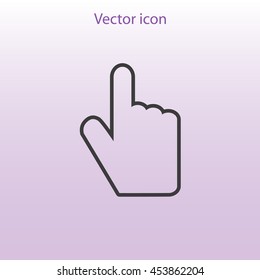 Hand icon