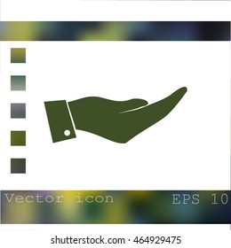 Hand icon
