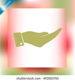 Hand icon
