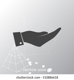 Hand icon